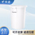 天迹 塑料圆桶 加厚水桶 发酵桶胶桶 200升【无盖】 白色