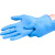 君御 SF7502一次性丁腈手套蓝色通用型（4g）-M*1盒 100只/盒