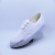 透气白色无尘鞋实验室小白鞋厂工作鞋劳保布鞋工厂车间防滑女 白色 X001 44