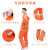 环卫雨衣雨裤套装男保洁橙色带反光条分体式道路施工清洁工人工地 绿色透气网格内里 XXXXL