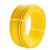 起帆QIFAN 电线电缆BVR-450V/750V-4平方国标单芯多股软线100米/卷 黄色
