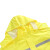 赫思迪格 长款风衣式雨衣 连体连帽保安站岗工地警示反光衣 黄色(190/4XL) HGJ-1451