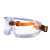 霍尼韦尔（Honeywell）1006193运动型防冲击眼罩 防风沙尘防雾耐刮擦眼镜 透明镜片 实验室 1付装