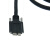工业相机高柔拖链连接线缆USB3.0 线缆Micro-B公数据线带锁可定制 侧弯 2m