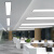 栗好嘉朗威克 led嵌入式长条灯办公室会议室面板灯石膏板蜂窝大板吊顶灯 白框开孔1500x200mm-48W白光