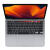 Apple 苹果Apple MacBook Pro 13.3英寸2022新款M2芯片轻薄笔记本电脑 深空灰色【2022款】 13.3英寸M2【8+10核】16G+256GB