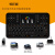 迷你无线键鼠 键盘鼠标大触控板 鼠键套装 i8plus黑色 升级版 标准锂电版 官方标配