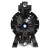 BM-A31气动隔膜泵 1寸 铝合金双隔膜泵油漆泵混合搅拌泵 BMA31隔膜泵单机