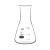 玻璃三角烧瓶烧杯锥形瓶带塞50/150/250/500/1000ml化学实验器材 环球牌广口2000ml配硅胶塞