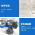 庄太太 西林瓶 实验室采样分装透明玻璃瓶 20ml+胶塞+铝塑盖100个装ZTT-9849