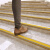 定制楼梯防滑条 楼梯大理石瓷砖防滑条幼儿园台阶斜坡防摔硅胶包 红灰(宽5cm*髙2.5cm) 一米贴胶