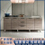 品味空间 厨房灶台组合柜橱柜不锈钢一体碗柜1米双盆 CG-153
