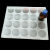 定制耐酸碱试剂瓶固定架蓝口血清瓶存放架简易液相色谱流动放置架 4X5孔