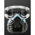 LISM焊工防尘防烟专用口罩 电焊工专用口罩防毒口罩喷漆专用防尘防工 1202橡胶口罩一个