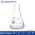 蜀牛 锥形瓶玻璃三角烧瓶加厚高硼硅毫升广口化学三角瓶实验室 100ml(小口) 