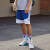 准者篮球短裤速干运动裤男士夏季宽松美式裤子跑步训练五分透气裤子男 601彩蓝 3XL(190-195CM)