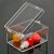 定制透明盒子长方形PC塑料盒标本收藏盒有带盖加厚展示样品盒小收 PC透明3.8*2.9*2.2cm