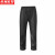 京洲实邦 户外防水透气双层加厚分体式雨裤 黑色M ZJ-2563