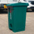 斯图户外分类垃圾桶脚踏垃圾桶加厚大号环卫带盖垃圾桶 45L脚踏分类垃圾桶(厨余垃圾)