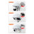 摄像头遮雨罩摄像机防护罩塑料遮阳罩防雨罩无线监控室外防水罩 监控防雨罩5个装
