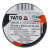 易尔拓 YATO 防水电工绝缘胶带PVC强粘力胶布 黑色电工绝缘胶带19MMX20M YT-8165