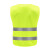 反光背心 拉链式反光衣 荧光黄绿色汽车交通安全警示马甲 环卫施工执勤骑行安全服 货期：3天 简洁款 3