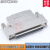 SCSI68P焊线插头 DB68芯母头 铁壳螺杆式 68母孔连接器 HPDB68针 SCSI68P焊线母头