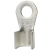 OLKWL（瓦力） 银色OT开口铜鼻圆形线耳接地线耳接线柱150-240平方铜线O型镀锡抗氧化 OT-600A 2只