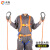 五点式安全带高空作业安全绳国标全套套装保险带腰带挂钩绳子绳 全身双大钩/5米+手套