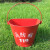 举焊适配201不锈钢消防桶 半圆形304消防沙桶119红色印字加工定做水桶定做 304喷塑(红色烤漆)