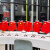 谋福（CNMF）会议室桌旗摆件 国庆节台旗带底座（双层底座 银色T款）