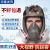 仁聚益6800防毒面具面罩化工防毒面具面罩防尘面具化工农喷漆专用 灰色 其他