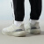 阿迪达斯 （adidas）官方舰店男鞋2024夏上新款运动鞋轻便透气休闲鞋缓震防滑跑步鞋子 浅灰褐色 39