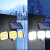 【送货上门】密可罗西 LED人体感应路灯户外防水壁灯cob太阳能灯户外庭院照明灯防雨防雷 太阳能路灯200LED款