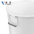 添亦 大号圆桶塑料水桶加厚储水桶圆形大容量水桶发酵桶 50升白色（无盖）