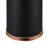 南 GPX-110YB 哑黑色  港式斜口垃圾桶 金底 不锈钢防指纹垃圾桶商用户外室内垃圾桶