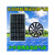 太阳能户外大风量12V散热风扇房间冷/暖气片排风动植物换气 20W太阳能板+1200转排气扇不带网 太阳直晒时