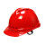 品之德安全帽加厚ABS透气领导建筑工程施工劳保头盔 定制印字 V型中国红 