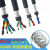 双绞屏蔽电缆线RVSP6810芯RS485通讯信号线护套电源控制电缆线 RVSP灰色6芯0.15平方 一米