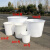 定制适用于加厚级牛筋塑料圆桶大口桶桶洗澡桶发酵桶化工桶 150L