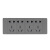 星期十国际电工86型灰色插座面板墙壁暗装118型四位20孔定制