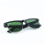 烧电焊强光防护眼镜透明平光防打眼防玻璃弧光劳保防护强光男焊工 J01浅绿色护目镜
