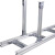 屹选工品 4C铝型材桥架 铝合金走线架 梯式走线架 布线架（标准型）600mm宽 单位：米