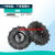 机充气胎400-8 23轴橡胶全实心胎旋耕机轮胎代替铁轮农机配件 400-8实心轮胎32轴一对