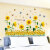 向日葵自粘卧室壁画贴纸温馨墙上创意小清新贴花教室布置装饰 墨绿色 特大