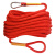 高空作业空调安装外机捆绑安全绳尼龙绳子耐磨电力工具吊绳保险绳 直径16毫米 5米 白色单钩圈