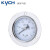 凯宇气动 KYCH Y-50/40/60ZU气动压力表轴向带边/轴向带卡子支架式 压力表玻璃面 Y-50(SF-020) 0.4~0.5