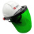 成楷科技 CKL-3119G+NTB-W 高空电焊防护面罩套装 含ABS安全帽X1顶 焊工面罩支架X1个