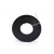 PVC挤塑船用自制式黑色喷塑包塑不锈钢扎带盘带涂层电缆打包带 L型扣12.7×0.8/100个304不锈钢