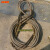 起重吊索具/钢丝绳成套吊具/环头绳/手编钢丝绳吊具12MM1米-10米 12mm*1米